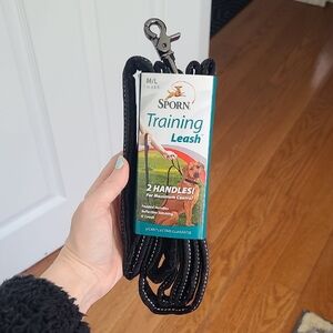 Black Training Leash for Dogs